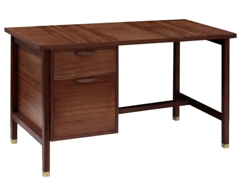 Harvey Probber Desk in Mahogany 1950s ''Signed''