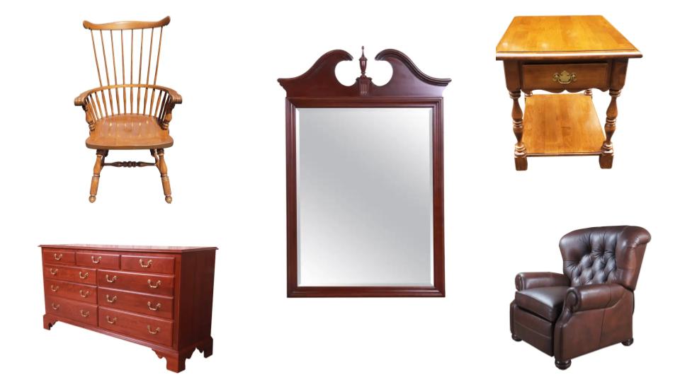 How to Identify Vintage Ethan Allen Furniture: A Comprehensive Guide

Vintage Ethan Allen Furniture: A 553-piece collection of Ethan Allen furniture from the 1950s, 1960s, 1970s, and 1980s, including chairs, tables, dressers, mirrors, and more. Learn how to identify vintage Ethan Allen furniture by serial number and find out the value of your pieces.